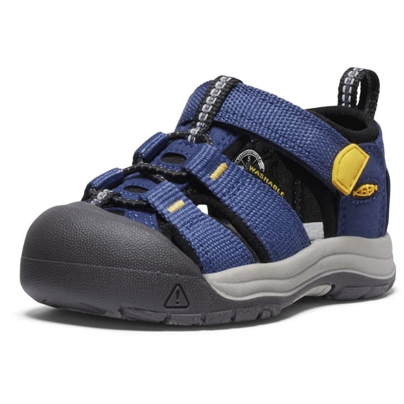 QEMAUUA KEEN Unisex-Child Newport H2 Closed Toe Water Sandals for Beach & Hiking