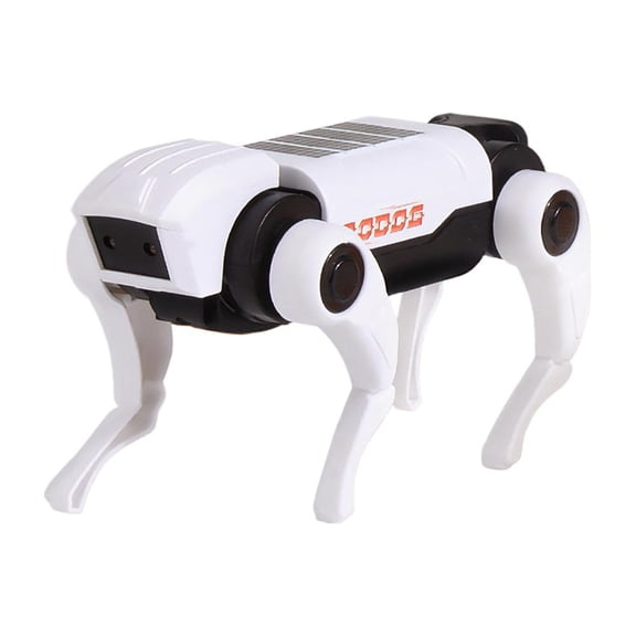 QENASHAING Mechanical Robot Dog with Glowing Features, 4.9 x 2.6 x 3.1 Inches, Smooth Forward Walking Action, Exciting Playtime Companion