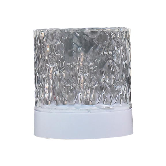 QENASHAING RGB Atmosphere Light with Remote, 3.74 in Tall Ripple Projector, for Home Decoration and Mood Enhancement