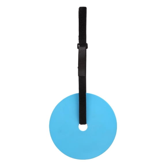 QENASHAING Soccer Training Target Disk, 6.22 Inches, Adjustable Strap, Improve Shot Accuracy and Passing Precision, Essential for Solo Drills and Team Practice on the Field