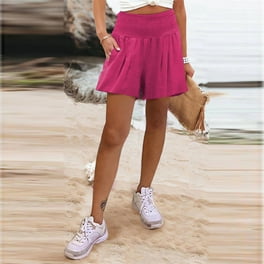 K. Jordan Women s High Waisted Short in White 26W Walmart