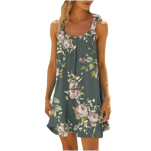 QENGING Spring Dresses for Women Beach Shirt Dress Short Summer Halter Dress Bikini Beachwear Coverups Casual Vacation Gray 2023 Clothes