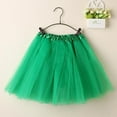 thumbnail image 1 of QENGING Womens Skirt Summer Tutu Tulle Skirt Ballet Layered Organza Lace Mini Skirt Deals, 1 of 3