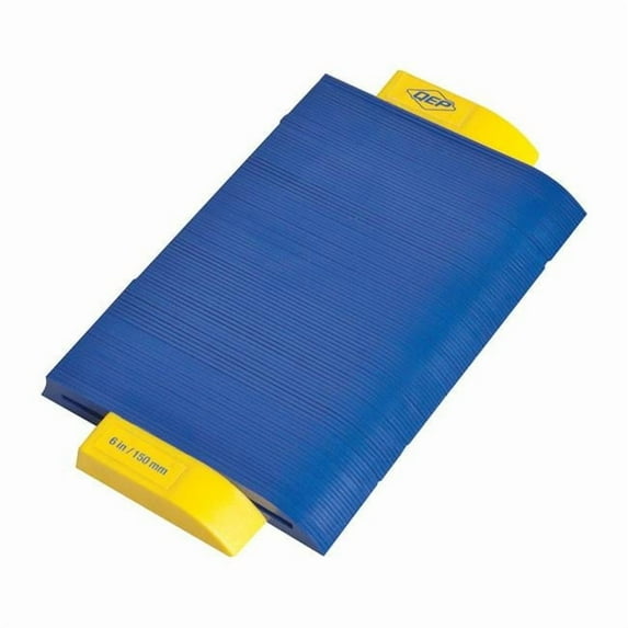 QEP 2586154 6 x 4 x 0.25 in. Plastic Contour Gauge