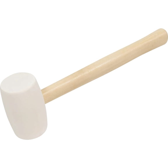 QEP 61613 16 oz. White Rubber Tile Tapping Mallet