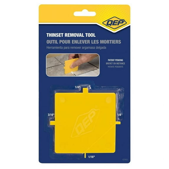 Thinset Removal Tool For 4-Grout Joint Sizes (1/16 In., 1/8 In., 3/16 In. And 1/4 In.)