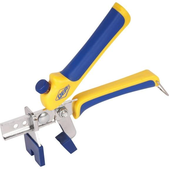 QEP Pliers 99757Q - Adjustable, Co-Molded Plastic Handle - Blue