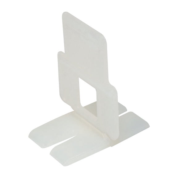 QEP 2860377 Plastic Tile Spacer Clips - White, 300 per pack