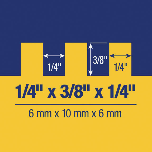 QEP Notched Trowel - Pack of 4 Residential Use, Standard Application