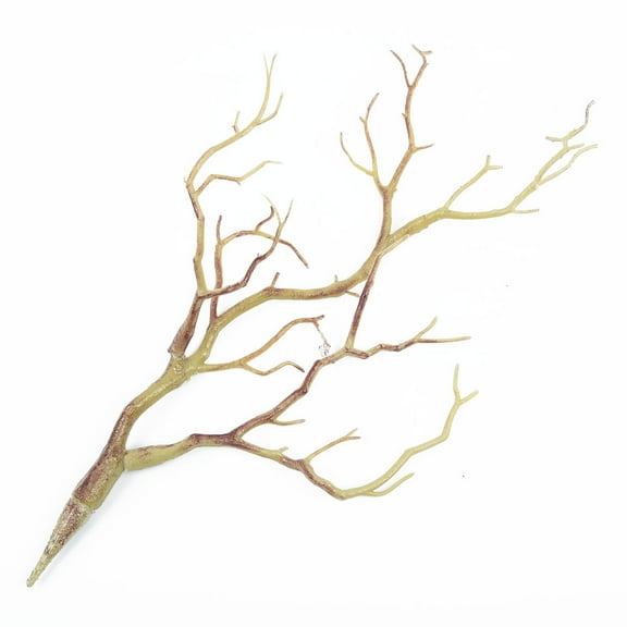 QFEI 1Pc 35 cm Artificial Dried Tree Branches Artificial Branches Decorative Plant Twigs Plastic Dry Branch Decor for Wedding Bridal Shower Party Home Table Decoration Supplies Coffee