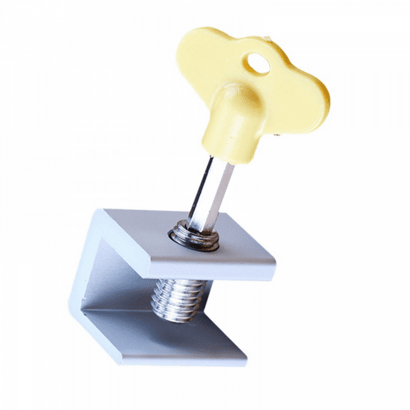 QFEI Window Locks, Adjustable Sliding Door Lock with Key, Aluminum Window Security Safety Locks for Kids & Pets, Window Locks for Sliding Windows Window Stopper for Home and Office