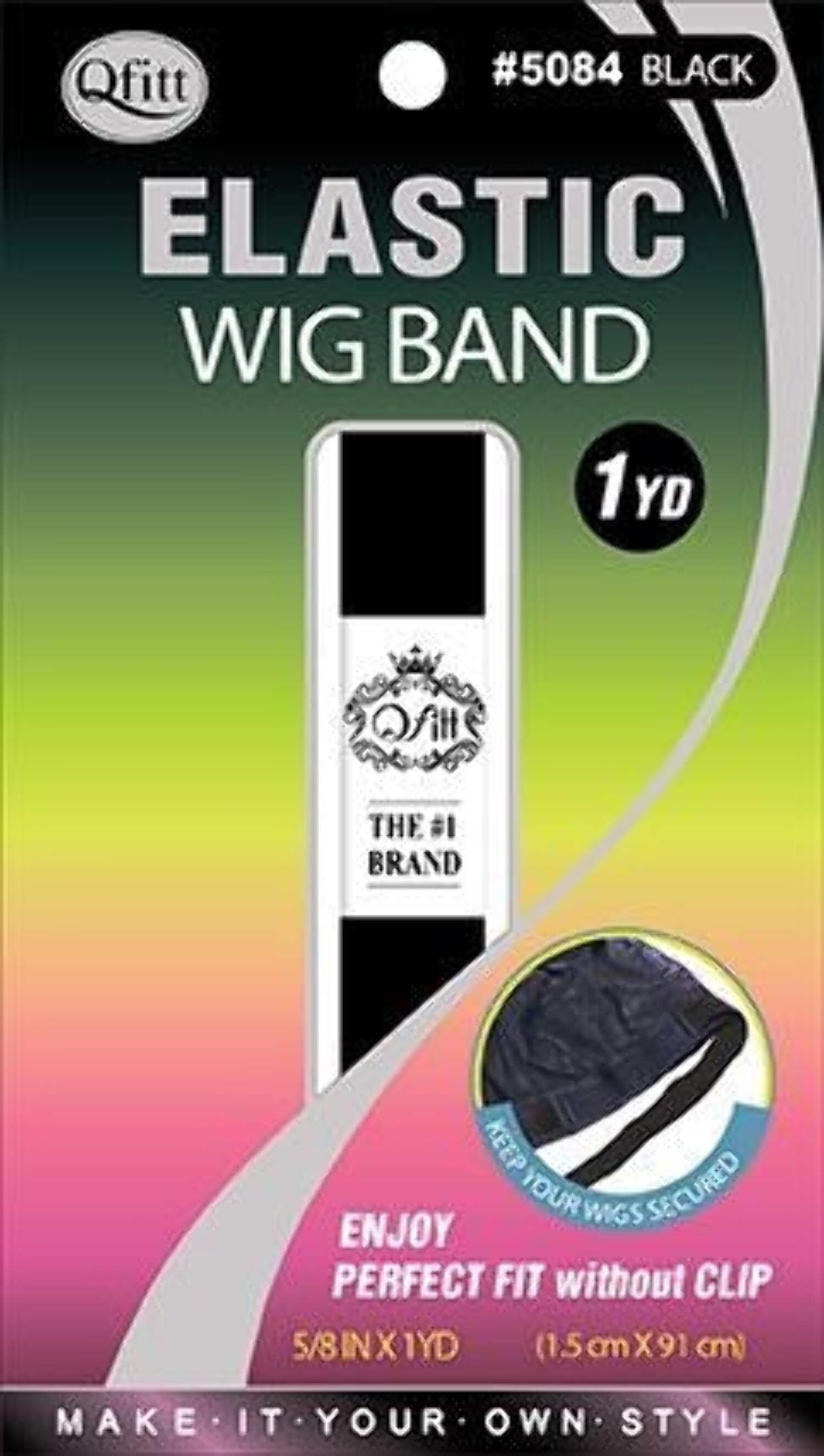 will annie Annie Velcro Wig Band 3cm Black – Annie International, Inc.