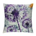 QFMY Dandelion Butterfly Short Plush Pillowcase 1PC Beautiful Living