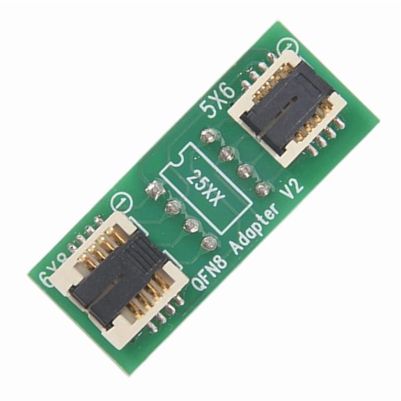 QFN8 /WSON8/MLF8/MLP8/DFN8 to DIP8 Two-in-One Socket/Adapter for Both 6x5MM and 8x6MM Chips SMT BIOS Flash Socket