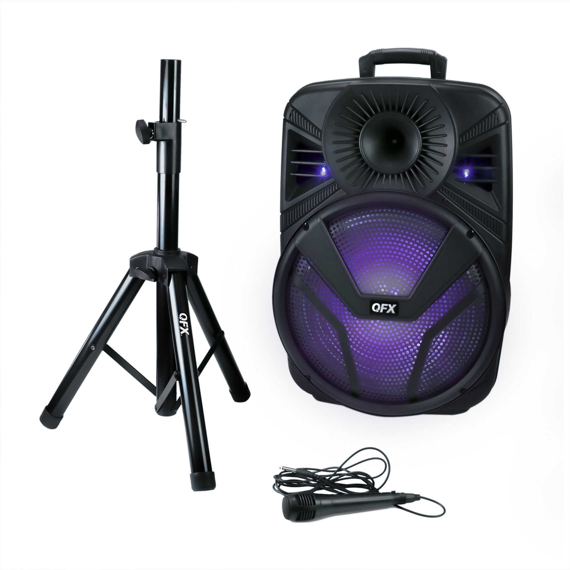 Qfx 15 smart portable party speaker cheap