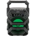 thumbnail image 1 of QFX BT-1 3-Inch Rechargeable Bluetooth Party Mini Speaker with Disco Light, 1 of 2