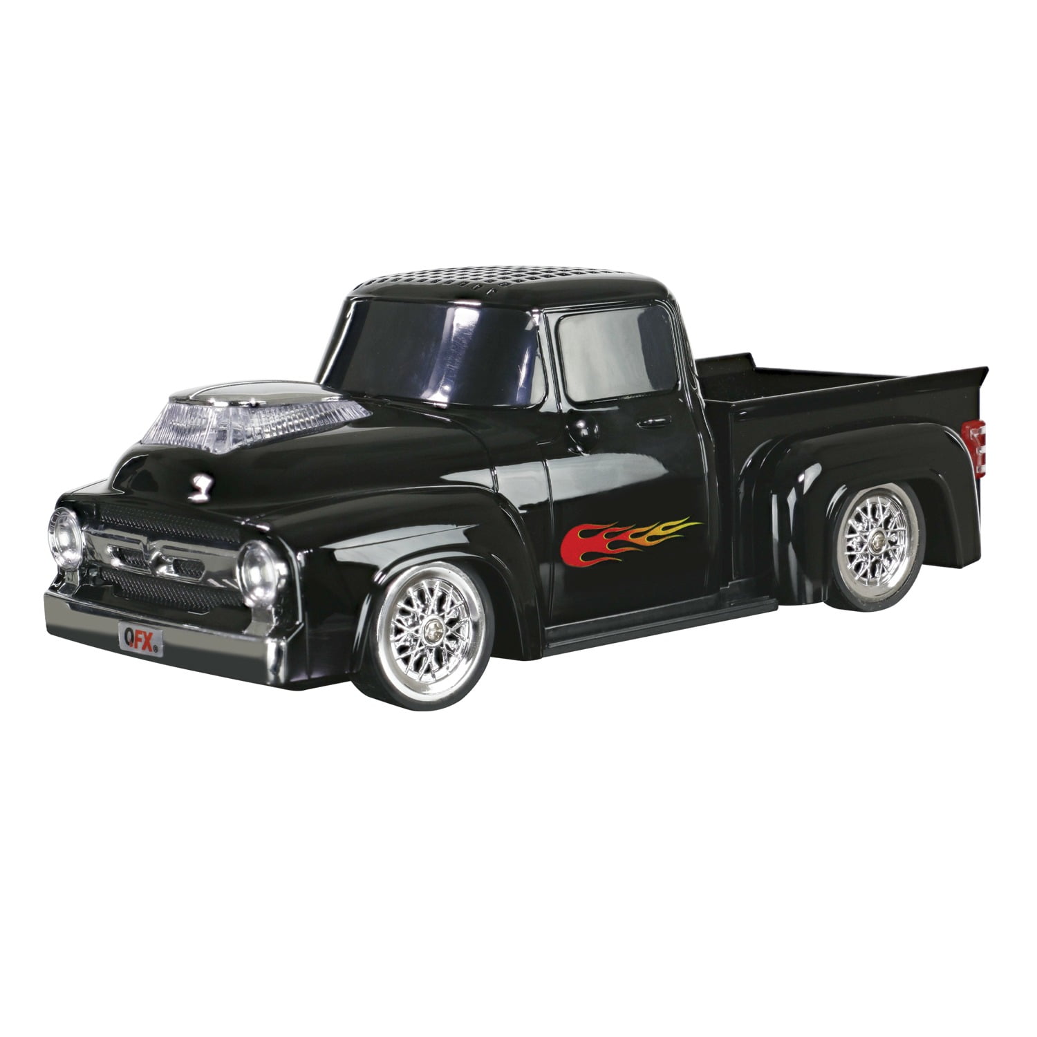 QFX BT1956 Retro Truck Bluetooth® Speaker (Black)
