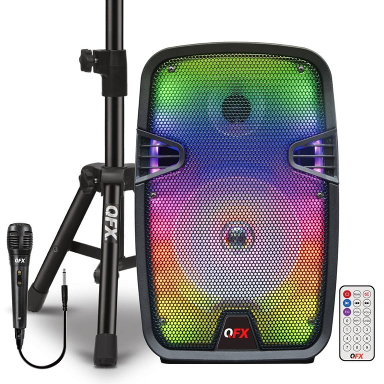 QFX Wireless - Rechargeable Battery Powered Portable Bluetooth