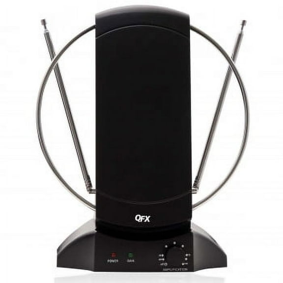 QFX Digital TV and HDTV Antenna (ANT-101) Black