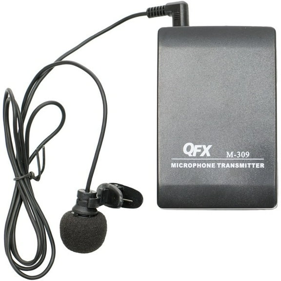 Qfx M309 Wireless Prof Microphone System Black