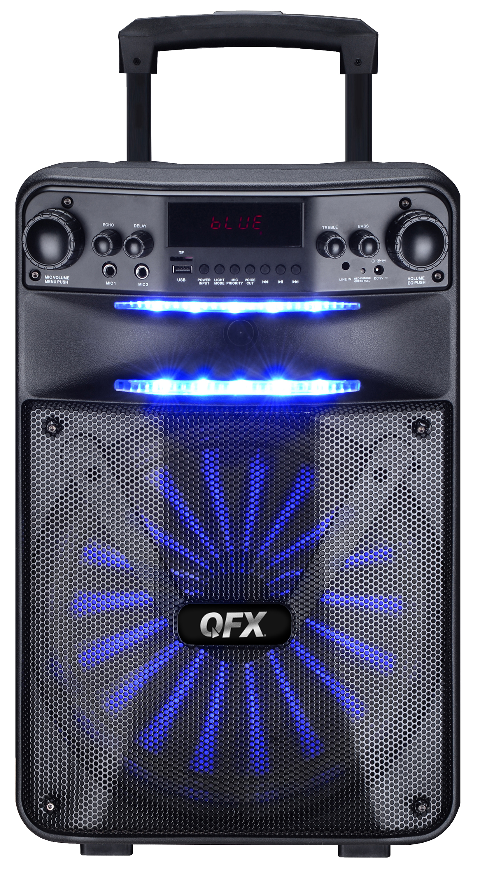 QFX PBX-115 15" Portable Bluetooth PA Speaker (Microphone Included) - image 1 of 10