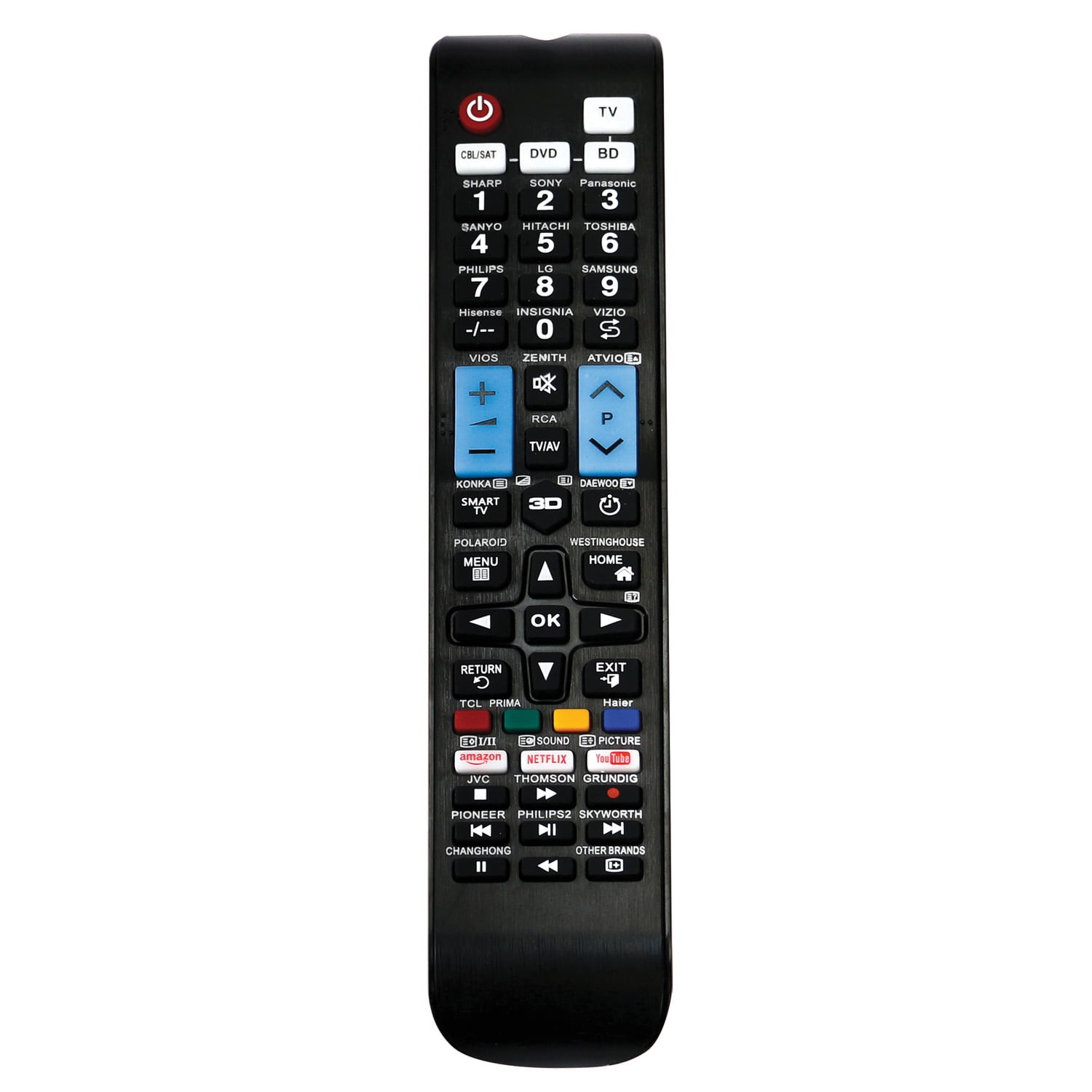 QFX REM10 REM10 4in1 Universal Smart TV Remote