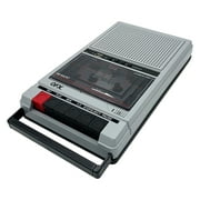 QFX Retro-40 Shoebox-Style Cassette Tape Player/Recorder with Bluetooth and USB Playback, RETRO-40