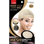 QFitt Mesh Dome Style Wig Cap-X-Large