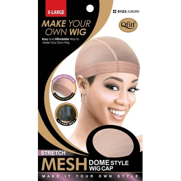 QFitt Mesh Dome Style Wig Cap-X-Large