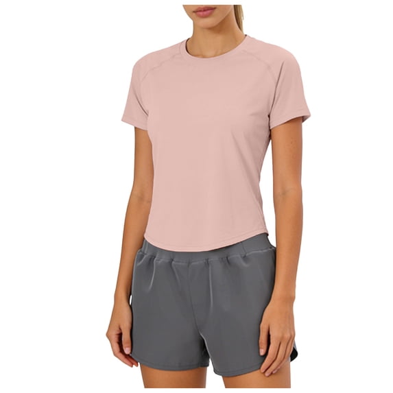 QGJZVUNL 2 Piece Workout Sets for Women Summer Outfits Athletic Shorts Matching Set Gym Clothes Size L