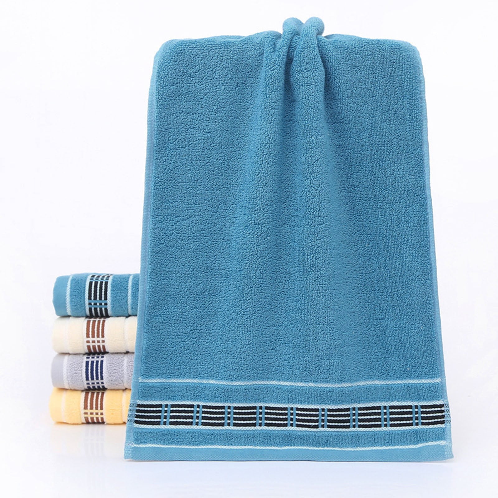 QGJZVUNL 4Pcs Cotton Hand Towels Bath Towels Set - Multipurpose Use ...