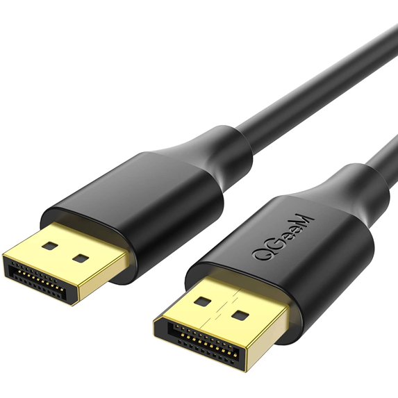 QGeeM DisplayPort 1.2 Cable 3FT,4K DisplayPort to DisplayPort Cable,High Speed DP Cable Supports 4K@60Hz and 2K@144Hz Compatible with PC,Laptop,TV, Displayport Cable for Monitor