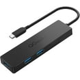 thumbnail image 1 of QGeeM USB C Hub Ultra-Slim Data USB Hub,3-Port USB 3.0&SD&TF Card Reader Hub with 0.5ft Extended Cable Compatible with MacBook Pro,iPad Pro,iMac,Surface Pro,5 in 1 USB Hub for Laptop, 1 of 7