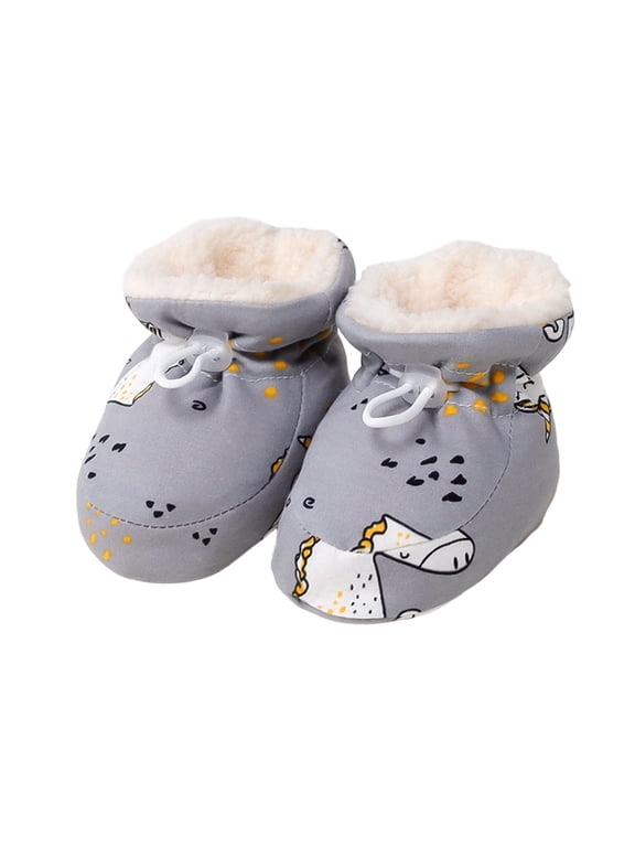 Baby Warm Baby Boots Warm Cozy Baby Booties, Winter Snow Anti- Soft Sole Warms Sock Shoes