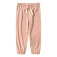 thumbnail image 1 of QHFBli Baby and Toddler Boys Cotton Pull on Jogger Pants Kids Summer Sweatpants, 1 of 2