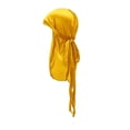 thumbnail image 1 of QHFBli Boys Girls Satin Durag Head Cap, High Stretch Long Tail Pirate Headwrap, Kids Silky Do‑rag Head Hat 3-14 Years, 1 of 4
