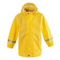 thumbnail image 1 of QHFBli Boys Long Hooded Safety Rain Jacket Waterproof Emergency Raincoat Poncho, 1 of 2