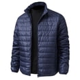 thumbnail image 1 of QHFBli Corduroy Jacket Men Men's Casual Loose Lightweight Baseball Jacket Long Sleeve Stand Collar Outerwear For Fall Winter Seasons, 1 of 7