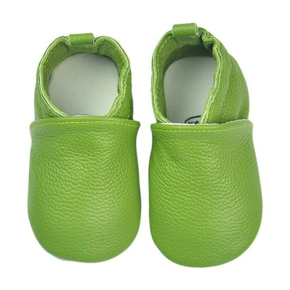 QHFBli Crawling Shoes Baby First Walking Shoes Slippers Crawling Shoes Baby Shoes Soft Leather with Shoes Girls 6-12 Months