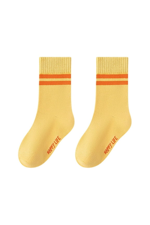 Girls Socks Girls Crew Socks Athletic Cotton Lightweight Stretch Casual Sock for Kids