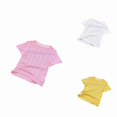 thumbnail image 1 of QHFBli Girls Tees, Lightweight Breathable Short Sleeve Tops, Soft Casual T-Shirts for Toddlers & Kids, Versatile Home & Outdoor Wear Pink 4-5 Years, 1 of 4