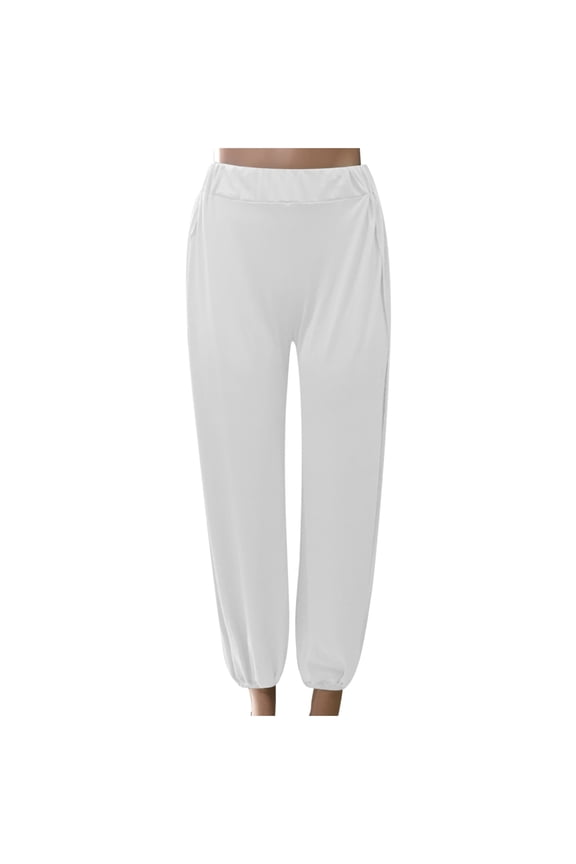 High Slit Harem Pants Women Hippie Harem Pants Trousers