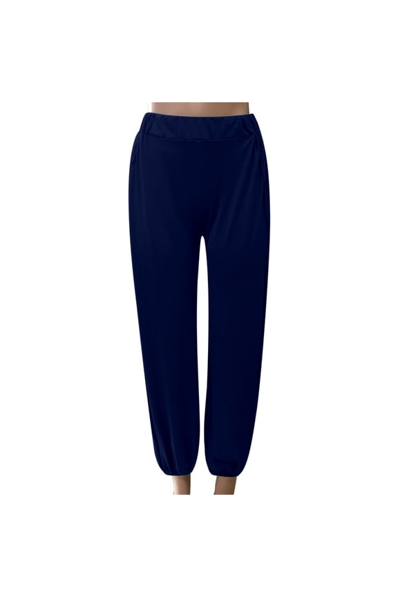 High Slit Harem Pants Women Hippie Harem Pants Trousers