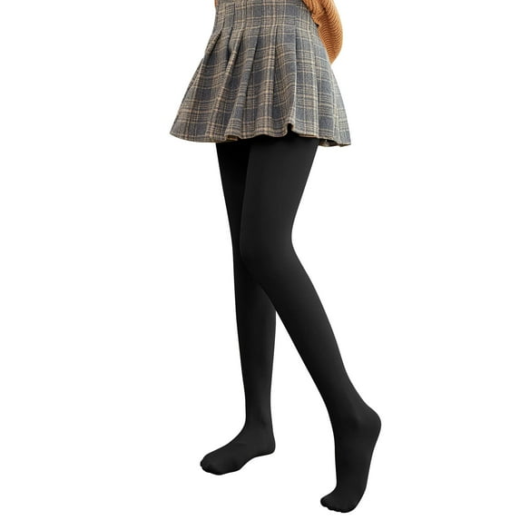 QHFBli High Waisted Leggings for Women Women Plus Size Thermal Seamless Velvet Leggings Comfortable Bare Flesh Tone Tights for Outdoor Wear and