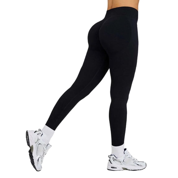 QHFBli High Waisted Seamless Lifting Workout Leggings for Women Non See Through Fitness Yoga Pants