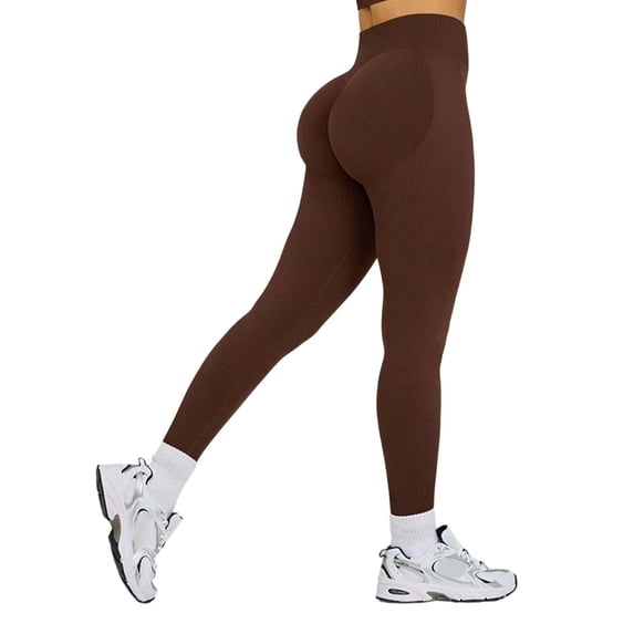 QHFBli High Waisted Seamless Lifting Workout Leggings for Women Non See Through Fitness Yoga Pants