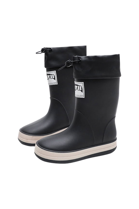 Kids Rainboots Girls Rain Boots Boys Rainboots Kids Rain Boots Toddler Rain Shoes Children Boots for Boys and Girls 2-3 Years