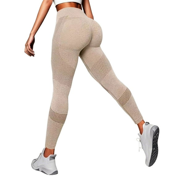 QHFBli Leggings Resistance Band Leggings Womens Booty Lifting Tummy Control Scrunch Compression Legging