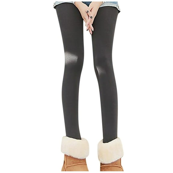 QHFBli Lounge Leggings for Women Velvet Wool Winter Leggings for Women Soft Warm Thick Trousers with Stretch