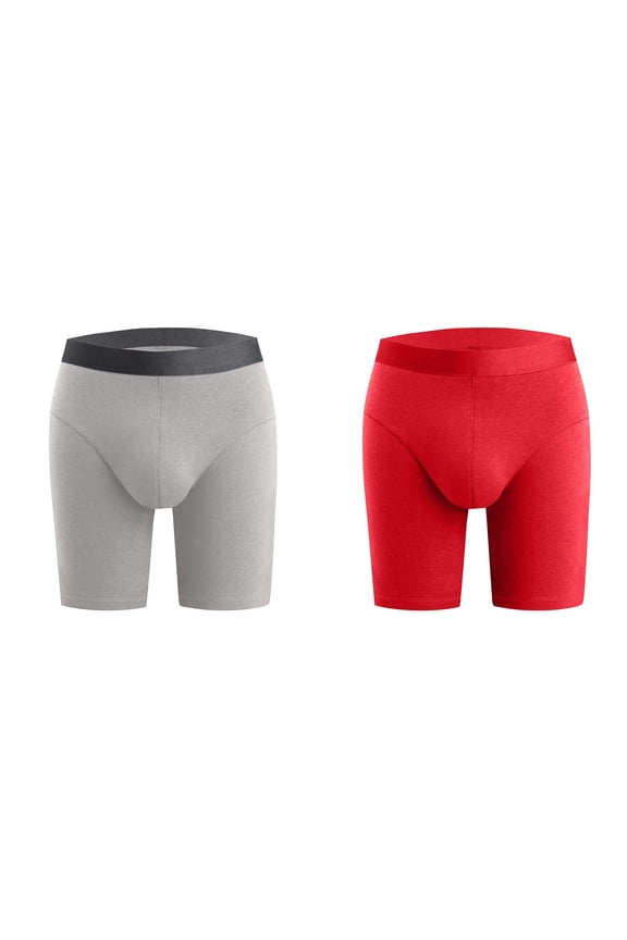 Men's Padded Briefs 2-Pack, Butt Lifter Shaping Underwear for Men